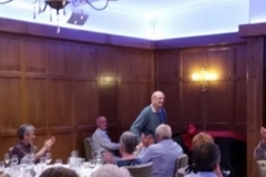 Applause for the singer